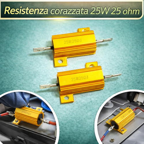 Resistenza corazzata watt - 25,